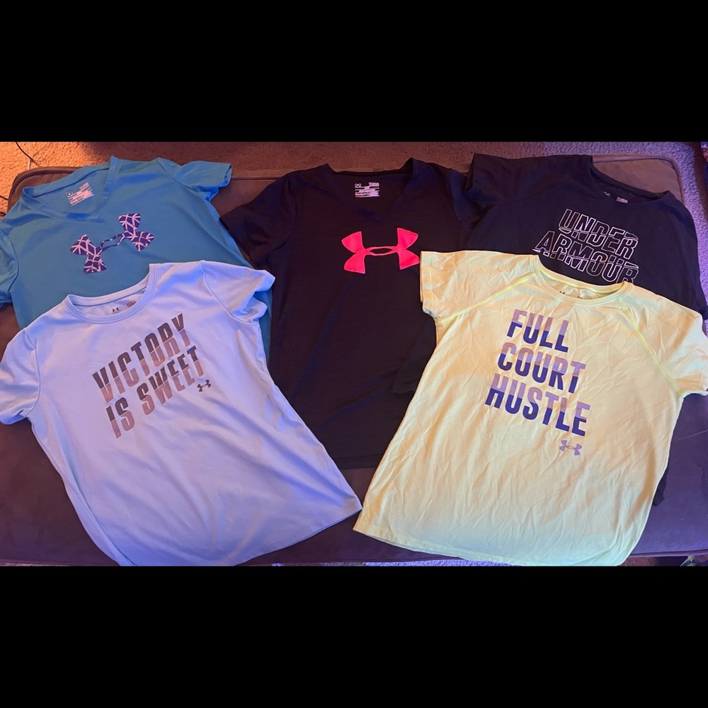 5 Under Armour shirts